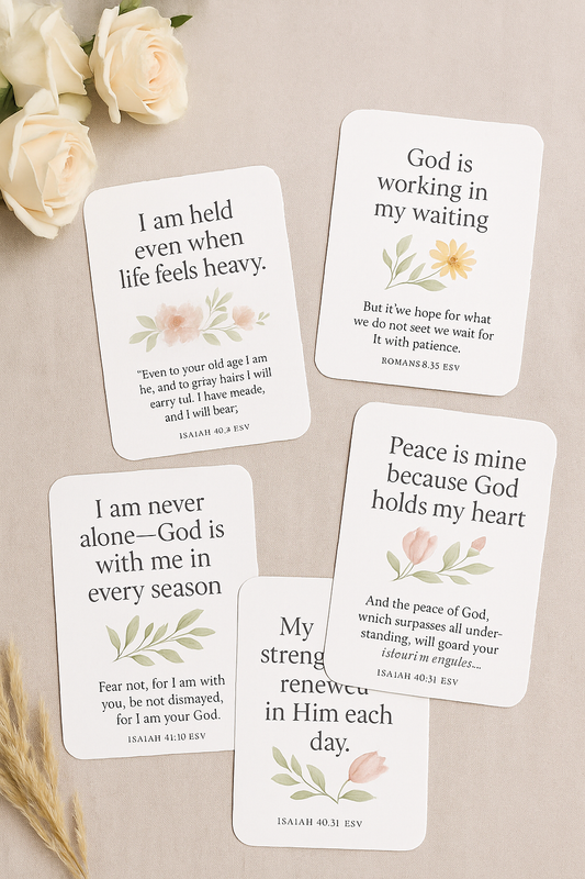Encouragement and Bible Verse Cards